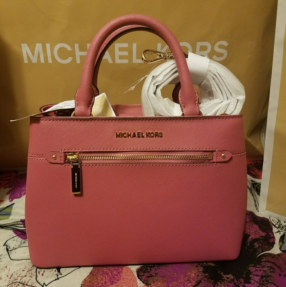 SOLD! NWT MK HAILEE SATCHEL/CROSSBODY BAG - Picture 1 of 6